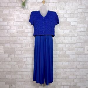 VINTAGE Jeffrey & Dara Jumpsuit With Jacket